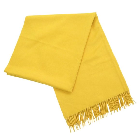 HERMES Yellow Scarf - Picture 3 of 6